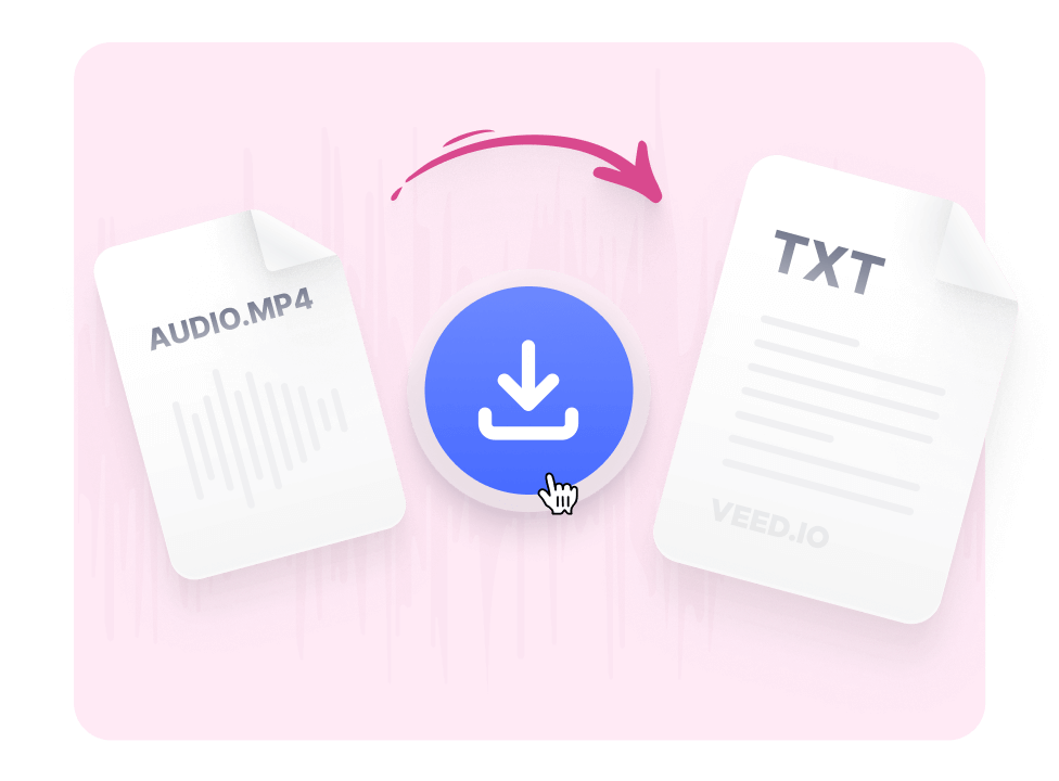 Convert Audio to Text Automatic Transcription VEED.IO